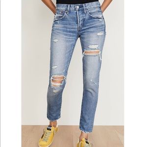 Moussy Vintage Bowie Tapered Mid Rise Ankle Jeans size 27